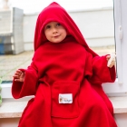 Baby Wrapi Active - Blanket with sleeves - Červený
