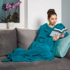 Blanket dressing gown - Blue