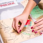 Mapa Odkrywcy - Polska - ulepszona zdrapka