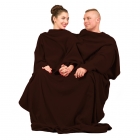 Blanket Dressing Gown for Couple - Chocolate