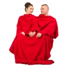 Blanket Dressing Gown for Couple - Red