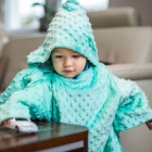 Baby Wrapi - Blanket with sleeves - Mint